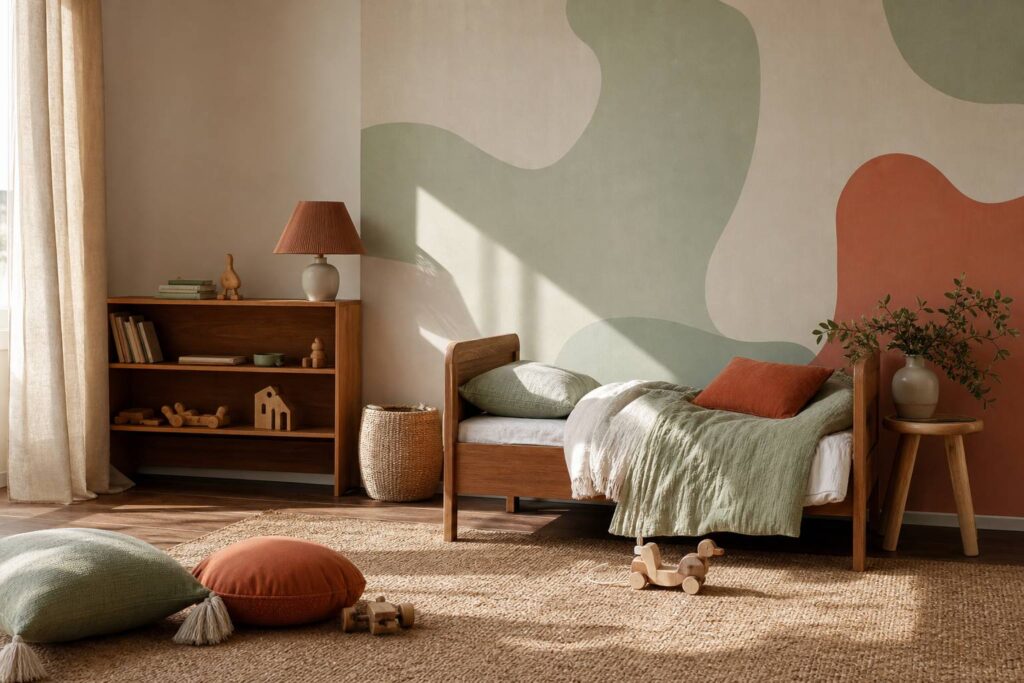 Papier peint chambre enfant : motifs et matières sans danger, Papier peint chambre enfant et