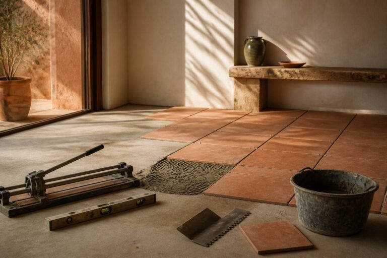 Prix de pose de carrelage au m² en 2026