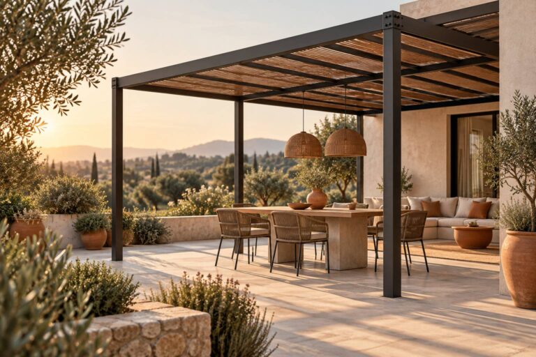 Pergola en fer forgé : comment la fabriquer soi-même