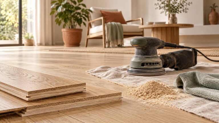 Parquet contrecollé : nombre de ponçages possibles